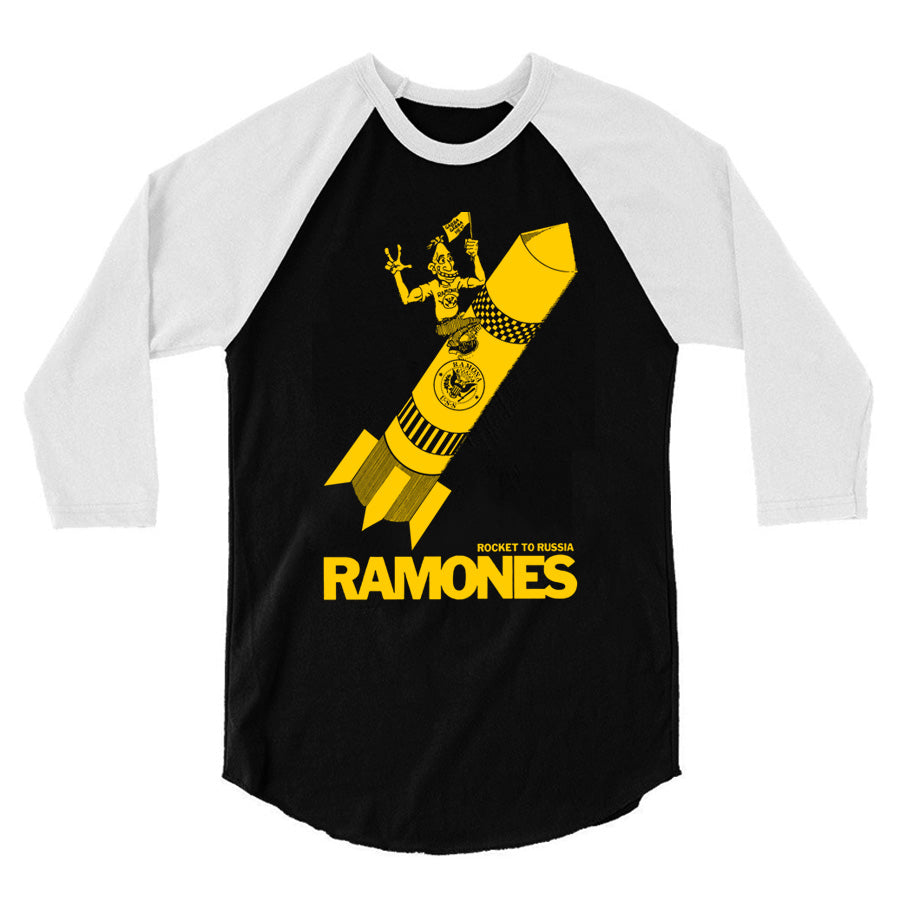 Ramones - Rocket To Russia Raglan Shirt