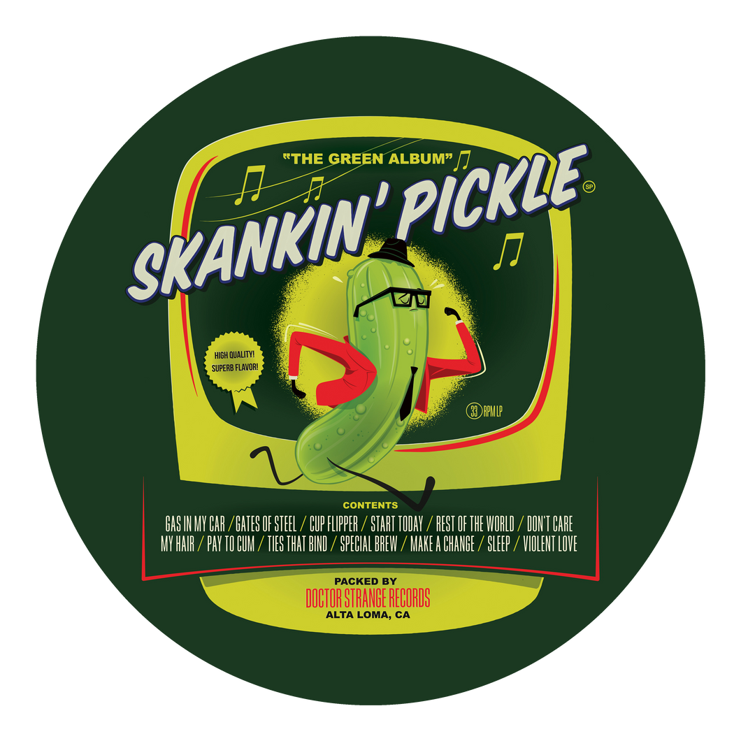 Skankin' Pickle - The Green Album Slipmat