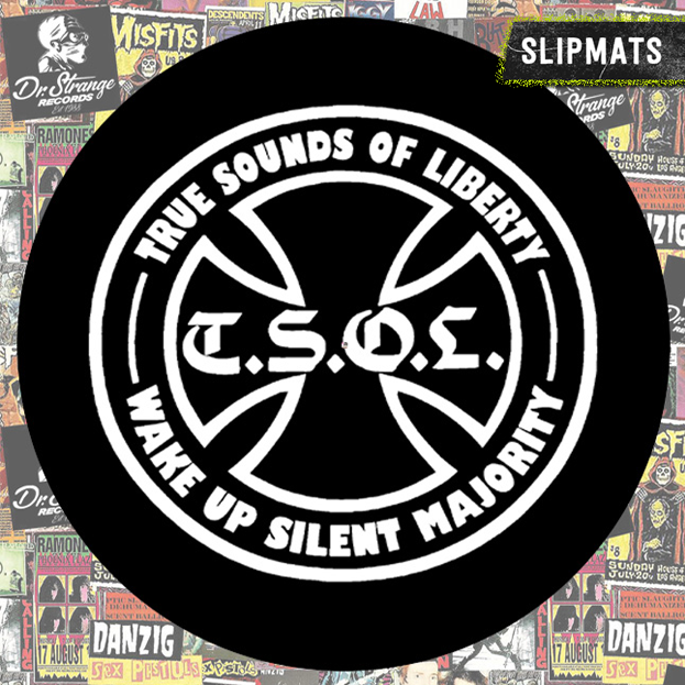 T.S.O.L. - Wake Up Silent Majority Slipmat