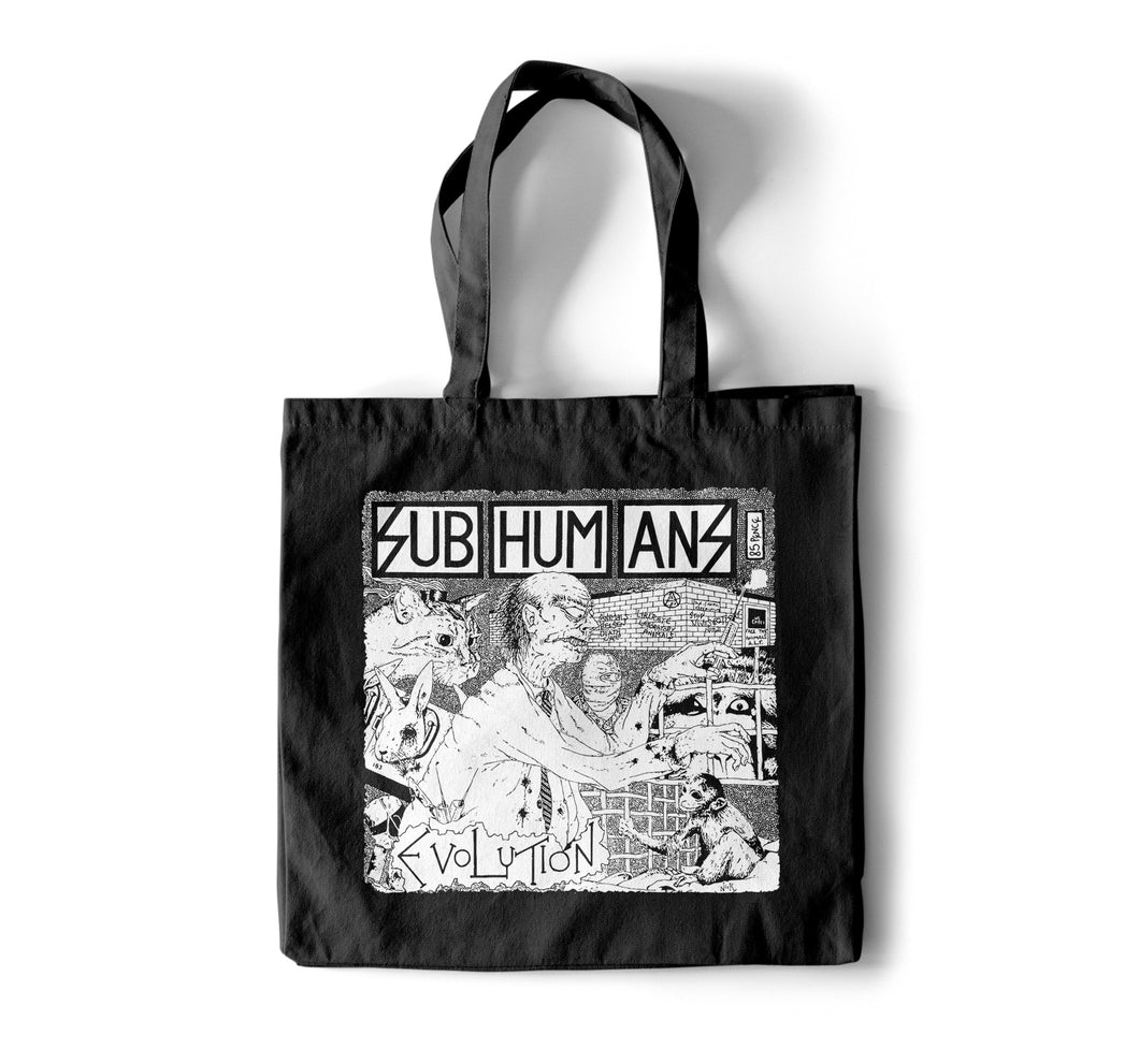 Subhumans - Evolution Tote Bag