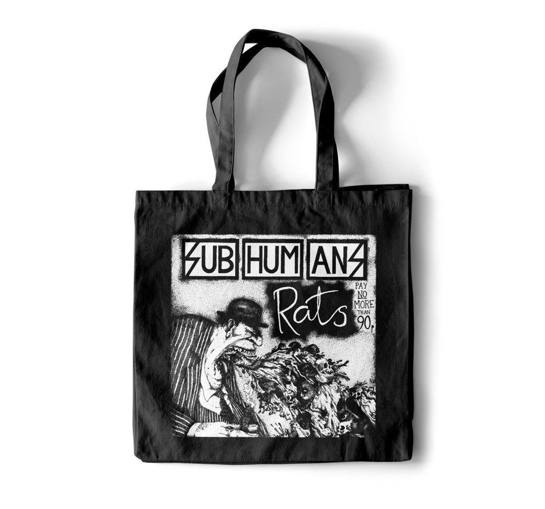 Subhumans - Rats Tote Bag