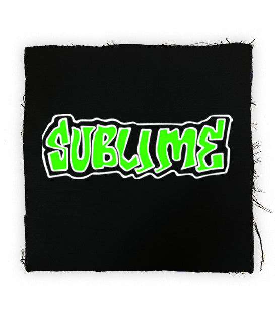 Sublime Logo Back Patch