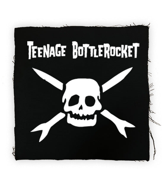 Teenage Bottlerocket Logo Back Patch