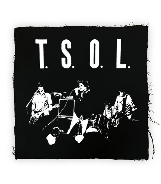 T.S.O.L. - Self Titled Back Patch