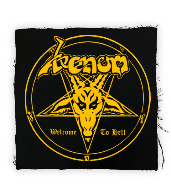 Venom - Welcome To Hell Back Patch