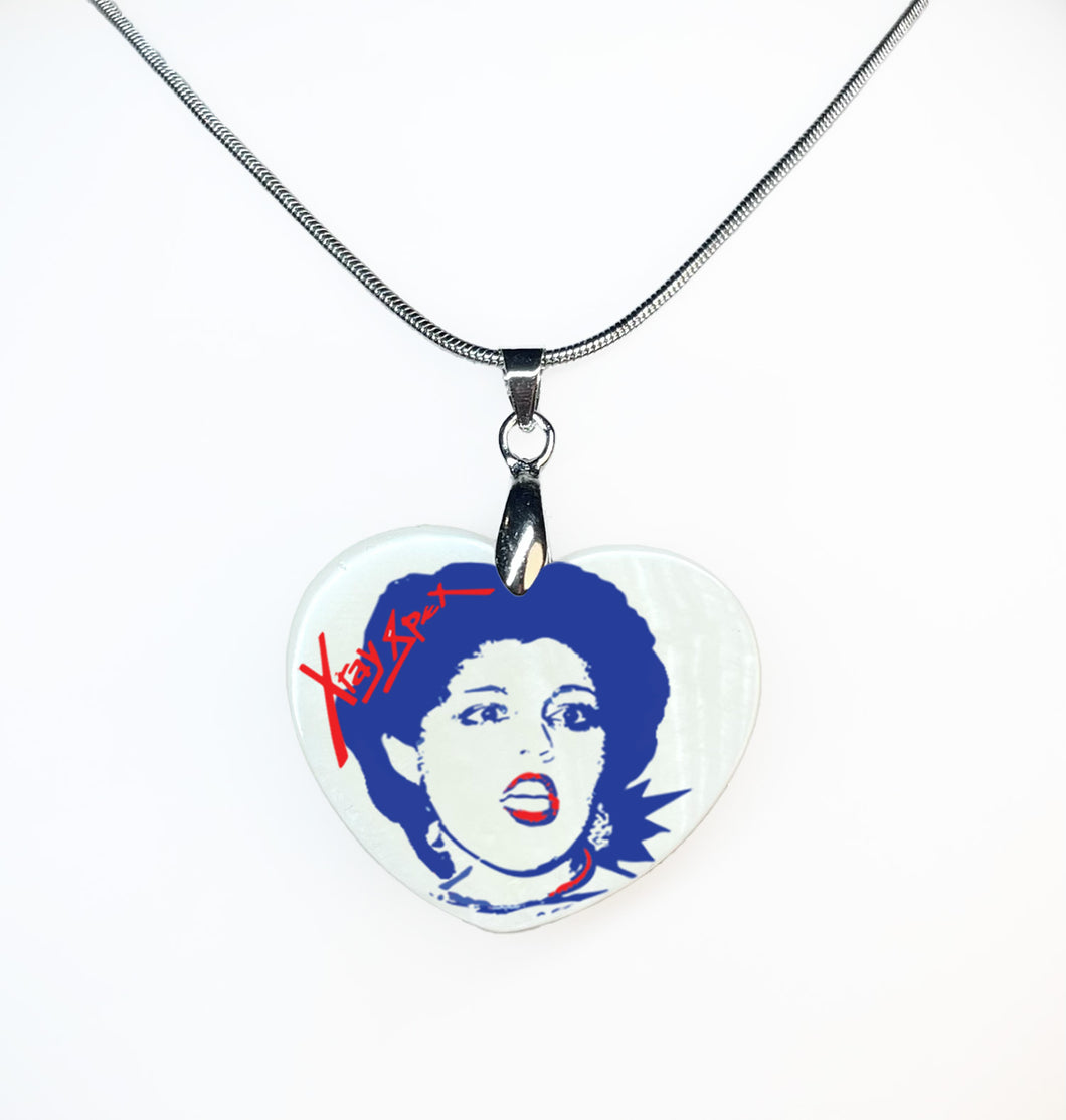 Xray Spex Heart Necklace - double sided