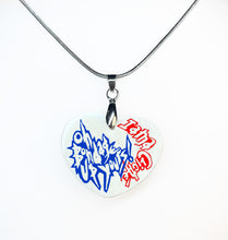 Load image into Gallery viewer, Xray Spex Heart Necklace - double sided
