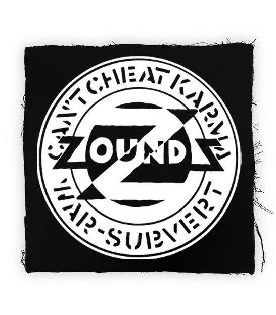 Zounds - Can't Cheat Karma Back Patch